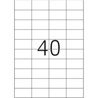 HERMA Etikett SuperPrint 4684 52x30mm transparent 1.000 Stück