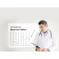 Bi-office Whiteboard Maya BMA0307226 antibakteriell 90x60cm