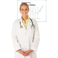 Bi-office Whiteboard Maya BMA0307226 antibakteriell 90x60cm