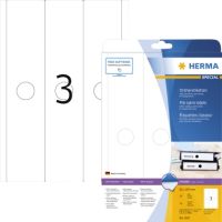 HERMA Ordneretikett 5167 63x297mm weiß 75 Stück