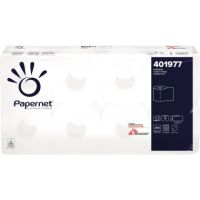 Papernet Toilettenpapier Topa 401977 3-lagig Zellstoff weiß 250 Blatt 8 Rollen