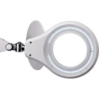 MAUL Lupenleuchte MAULsource 8265802 LED Klemmfuß weiß