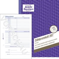 Avery Zweckform Zählprotokoll 307 A5 50 Blatt