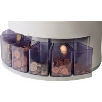 SAFESCAN Geldzählmaschine 1250 113-0547 Münzzähler/sortierer grau