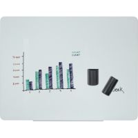 Bi-Office Glastafel GL070101 magnetisch 90x60cm 4mm weiß