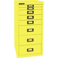 Bisley Schubladenschrank L298641 8Schubfächer gelb