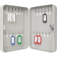 WEDO Schlüsselschrank 10252437X für 24 Schlüssel lichtgrau