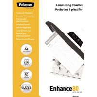 Fellowes Laminierfolie Enhance 80 5312903 DIN A4 transparent 250 Stück