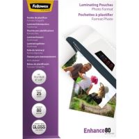 Fellowes Laminierfolie Enhance 80 5440602 108x159mm transparent 25 Stück