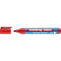 edding Flipchartmarker 380 4-380002 1,5-3mm Rundspitze rot