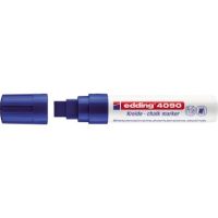 edding Kreidemarker 4090 4-4090003 4-15mm Keilspitze blau