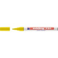 edding Lackmarker 751 4-751005 1-2mm Rundspitze permanent gelb