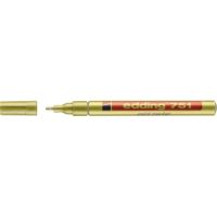 edding Lackmarker 751 4-751053 1-2mm Rundspitze permanent gold