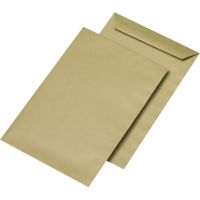 MAILmedia Versandtasche 30006874 C5 ohne Fenster nassklebend braun 500 Stück