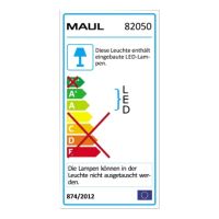 MAUL Tischleuchte MAULgrace colour vario 8205095 LED 6W silber
