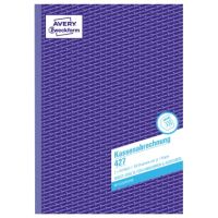 Avery Zweckform Kassenabrechnung 427 DIN A4 2x50Blatt