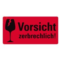 Avery Zweckform Warnetikett 7211 Vorsicht zerbrechlich 200 Stück