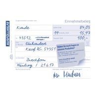 Avery Zweckform Einnahmebeleg 304 DIN A6 quer 50Blatt