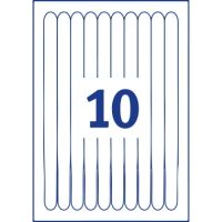 Avery Zweckform Einlassbänder L4000-10 265x18 mm weiß 100 Stück