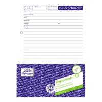 Avery Zweckform Gesprächsnotiz 1210 DIN A5 Recyling Block 50Blatt weiß