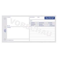 Avery Zweckform Kurzbrief 1020 1/3 DIN A4 100Blatt