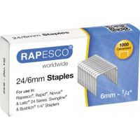 RAPESCO Heftklammer S24607Z3 24/6 verzinkt 1.000 Stück