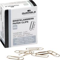 DURABLE Briefklammer 120424 26mm verkupfert 100 Stück