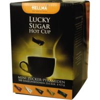 Hellma Zucker Lucky Sugar Hot Cup 60115043 4,5g 500 Stück