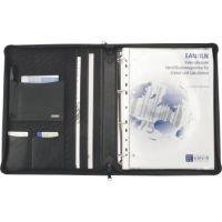 Alassio Konferenzmappe 30010 DIN A4 Nappaleder schwarz