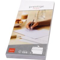 ELCO Briefumschlag Prestige 7049912 C5/6 ohne Fenster haftklebend hochweiß 25 Stück