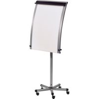 Bi-office Flipchart EA4822016 mobil Papierrolle 70x100 grau