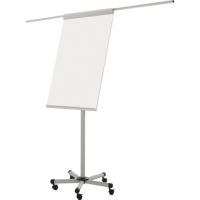 Bi-office Flipchart EA4806136 ausziehbar magnetisch 70x100 grau