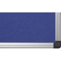 Bi-office Pinnwand Maya FA2743170 Aluminiumrahmen Filz 180x120cm blau