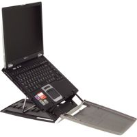 BakkerElkhuizen Laptophalter Ergo-Q 330 17Zoll silber/schwarz
