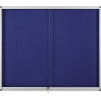 Bi-office Schaukasten VT660207160 Innenbereich 92,6x96,7cm Filz blau