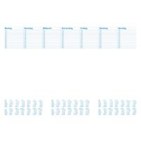 RNK Schreibunterlage Office 46633 480x330mm 30Blatt blanko/Kalender