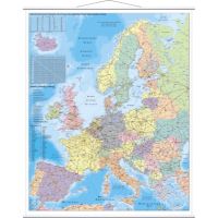 Franken Kartentafel Europa KAM700 137x97cm laminiert