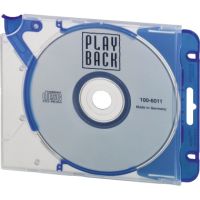 DURABLE CD/DVD Hülle QUICKFLIP COMPLETE 526906 bl/tr 5 Stück
