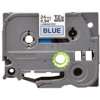 P-touch Schriftbandkassette TZE551 24mmx8m schwarz auf blau