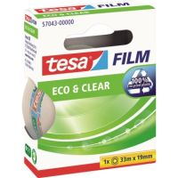 tesa Klebefilm tesafilm Eco&Clear 57043-00000 transparent 19mmx33m