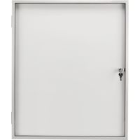 magnetoplan Schaukasten SP 1215000 61x75cm 4xDIN A4 Aluminium weiß