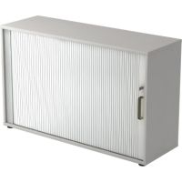 Hammerbacher Querrollladenschrank V1732S/5/S/SG 2OH gr/si