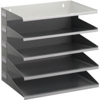 DURABLE Sortierstation 336010 DIN A4/Folio 5teilig Metall grau