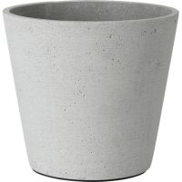 blomus Pflanzgefäß COLUNA 65735 165mm hellgrau