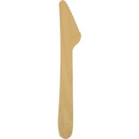 PAPSTAR Messer Pure 18200 16,5cm Holz 100 Stück