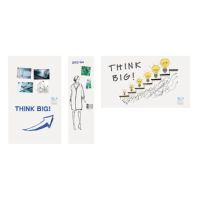 Legamaster Whiteboard WALL-UP 7-106126 200x59,5cm