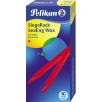 Pelikan Siegellack Banklack 15/10 361196 rot 10 Stück