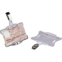 DURABLE Namenschild 811819 85x54mm transparent 25 Stück