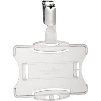 DURABLE Namenschild 811819 85x54mm transparent 25 Stück