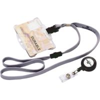 DURABLE Namenschild 811819 85x54mm transparent 25 Stück